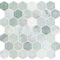 Msi Icelandic Green Hexagon 12"X11.81"X 10 Mm Polished Marble Mesh-Mounted Mosaic Wall Tile, 10PK ZOR-MD-0486 - alternate 5